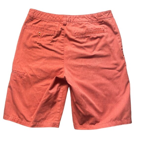 O'Neill Mens Chino Shorts-Rust Orange-Size 32-GUC - Picture 6 of 6